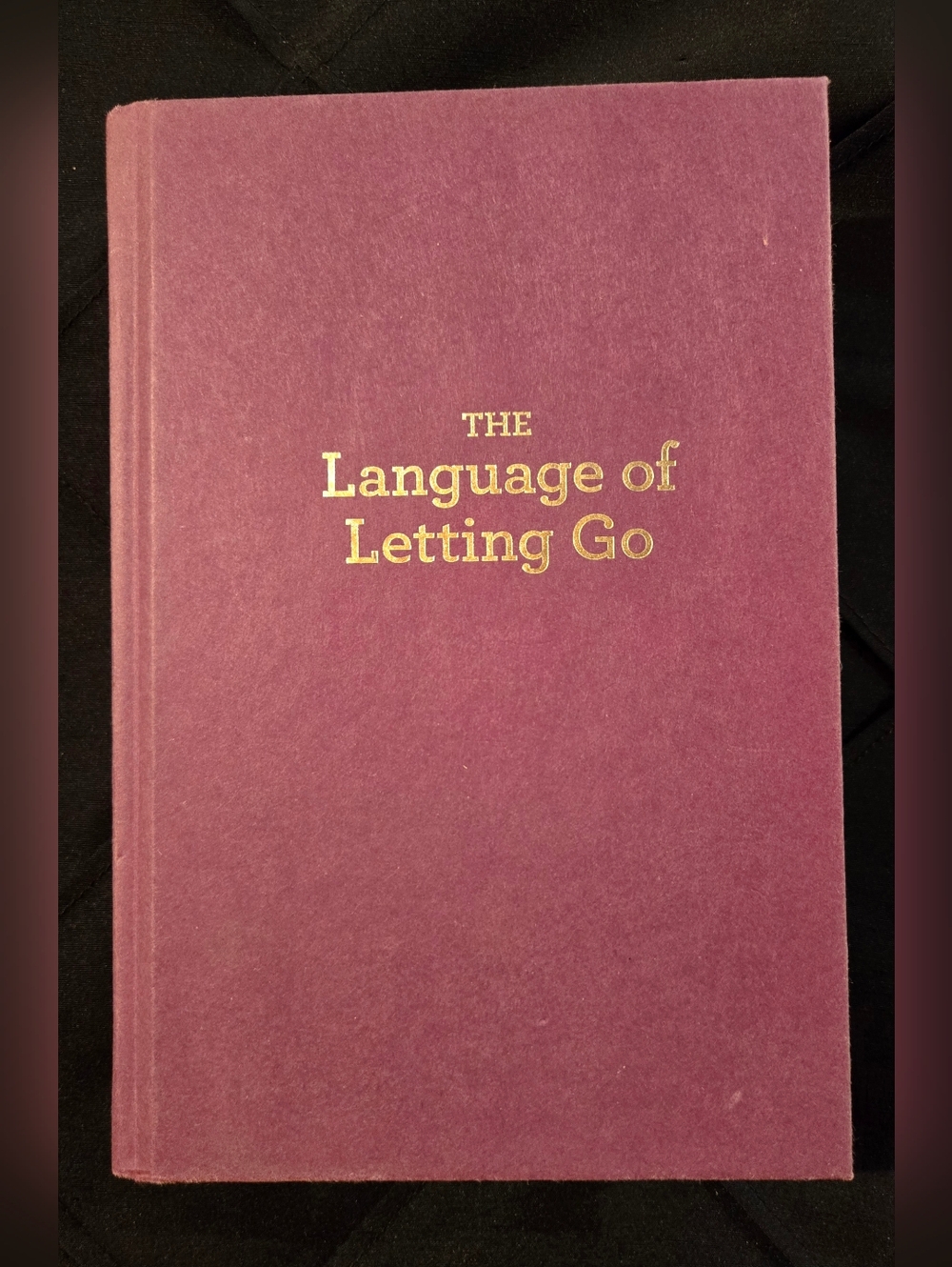 The Language of Letting Go Hardcover